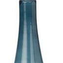 Glass Table Lamps With White Empire Shade (Set of 2) - Blue And White