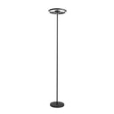 Color Changing LED Rotating Head Floor Lamp - Black - HomeRoots - Floor Lamps - Elite Enclave Home