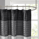Amherst - Shower Curtain - Black - Madison Park - Shower Curtains - Elite Enclave Home