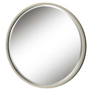 Ranchero - White Round Mirror