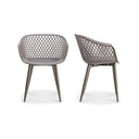 Piazza - Outdoor Chair (Set of 2) - Gray - Moe's Home Collection - Chair Sets - Elite Enclave Home