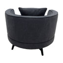 Harper - Swivel Chair - Dark Gray - Chapel Hill - Swivel Chairs - Elite Enclave Home