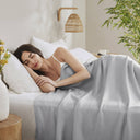 Bamboo Cotton - King Rayon From Blanket - Gray - Madison Park - Blankets - Elite Enclave Home