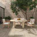 Warby - Outdoor Dining Table - Beige - Moe's Home Collection - Dining Tables - Elite Enclave Home