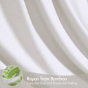 Bamboo Cotton - Full/Queen Rayon From Blanket - White