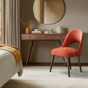 Nola - Dining Side Chair (Set of 2) - Orange / Dark Brown - INK+IVY - Chair Sets - Elite Enclave Home