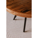 Parq - Round Dining Table - Brown - Moe's Home Collection - Dining Tables - Elite Enclave Home