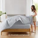 Cotton 144TC - King Printed Sheets - Diamond Gray