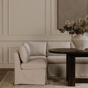 Fable - Slipcover Dining Corner Chair - Beige - Moe's Home Collection - Side Chairs - Elite Enclave Home