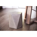 Gem - Outdoor Stool - Gray - Moe's Home Collection - Side Tables - Elite Enclave Home
