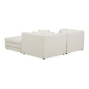 Lowtide - Nook Modular Sectional - Warm White - Moe's Home Collection - Stationary Sectionals - Elite Enclave Home
