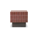 Farren - Outdoor Side Table - Brown - Moe's Home Collection - Side Tables - Elite Enclave Home