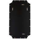 Lennox - Scalloped Corner Mirror - Black
