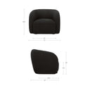 Faye - Accent Chair - Black - Moe's Home Collection - Accent Chairs - Elite Enclave Home
