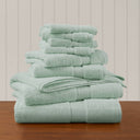 800GSM - 8 Piece Antimicrobial Towel Set - Seafoam - Madison Park Signature - Towel Sets - Elite Enclave Home