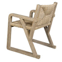 Chatham Seagrass - Dining Chair - Light Brown - Uttermost - Arm Chairs- Elite Enclave Home