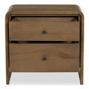 Riley - Nightstand - Oak - Moe's Home Collection - Accent Nightstands - Elite Enclave Home