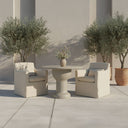 Magnolia - Outdoor Cafe Table - Cream - Moe's Home Collection - Dining Tables - Elite Enclave Home