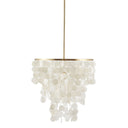 Isla - Capiz Chandelier - White - INK+IVY - Chandeliers - Elite Enclave Home