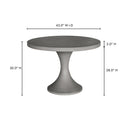 Isadora - Outdoor Dining Table - Cement - Moe's Home Collection - Dining Tables - Elite Enclave Home