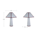 Gigi - Table Lamp - Light Blue - Moe's Home Collection - Table Lamps - Elite Enclave Home