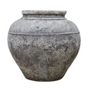 Uttermost Echoes of Time Concrete Outdoor Planter – Dark Gray reinforced concrete with weathered finish