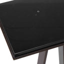 Galloway - Minimalist Accent Table - Black / Bronze