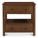 Lottie - Charging Nightstand - Brown - Moe's Home Collection - Nightstands w/ Charging Stations - Elite Enclave Home