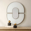 Encase - Modern Oval Mirror - White - Uttermost - Accent Mirrors - Elite Enclave Home