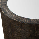 Sequoia - Mirrored Drum Table