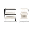 Trine - Nightstand - White - Moe's Home Collection - Accent Nightstands - Elite Enclave Home