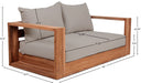 Tulum - Water Resistant Outdoor Loveseat - Meridian Furniture - Loveseats- Elite Enclave Home