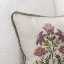 TD Belcourt 14" x 26" Pillow - Floral Multi / Olive Green - Classic Home - Accent Pillows - Elite Enclave Home