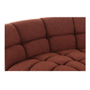 Roman - L - Shaped Sectional - Red - Moe's Home Collection - Stationary Sectionals - Elite Enclave Home