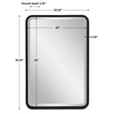 Croften - Vanity Mirror - Black