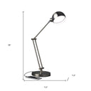 LED Adjustable Desk Lamp - Brushed Nickel