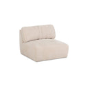 Matina - Slipper Chair - Oatmeal - Moe's Home Collection - Stationary Chairs - Elite Enclave Home