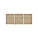 Perched Birds - Hand Painted Plank - White / Gray - Madison Park - Canvas Art - Elite Enclave Home