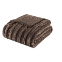 Duke - Long Throw - Brown - Madison Park - Throws - Elite Enclave Home