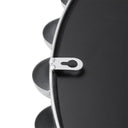 Marlowe - 27" Round Wall Decor Mirror - Silver - Madison Park Signature - Wall Mirrors - Elite Enclave Home