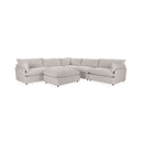 Caplan - 6 Piece Modular Sectional With Ottoman - Classic Home - 2 Piece Living Room Sets - Elite Enclave Home