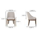 Edward - Dining Chair - Heather Beige - Moe's Home Collection - Side Chairs - Elite Enclave Home
