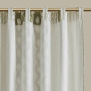 Imani - 50x84" Printed Curtain Panel With Stripe And Lining - Green - INK+IVY - Curtains & Drapes - Elite Enclave Home