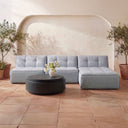 Cosmo - Outdoor Coffee Table - Black - Moe's Home Collection - Coffee Tables - Elite Enclave Home