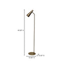 Trumpet - Floor Lamp - Antique Brass - Moe's Home Collection - Floor Lamps - Elite Enclave Home