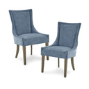 Ultra - Dining Side Chair (Set of 2) - Blue - Madison Park Signature - Chair Sets - Elite Enclave Home