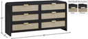 Sage - Dresser - Meridian Furniture - Dressers - Elite Enclave Home
