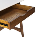 Parker - Desk - Off-White / Pecan