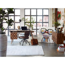 O2 - Desk - Caramel Brown - Moe's Home Collection - Writing Desks - Elite Enclave Home