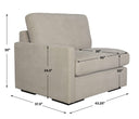 Refuge - Sand Left Arm Facing Sofa